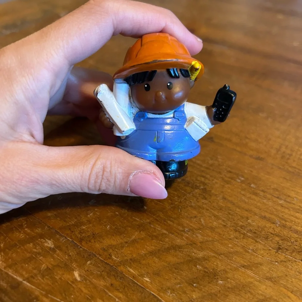 Fisher Price Little People construction guy as is